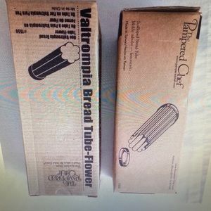 Pampered Chef ~ Valtrompia Scalloped Bread Tubes